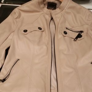 Preowned womans leather jacket